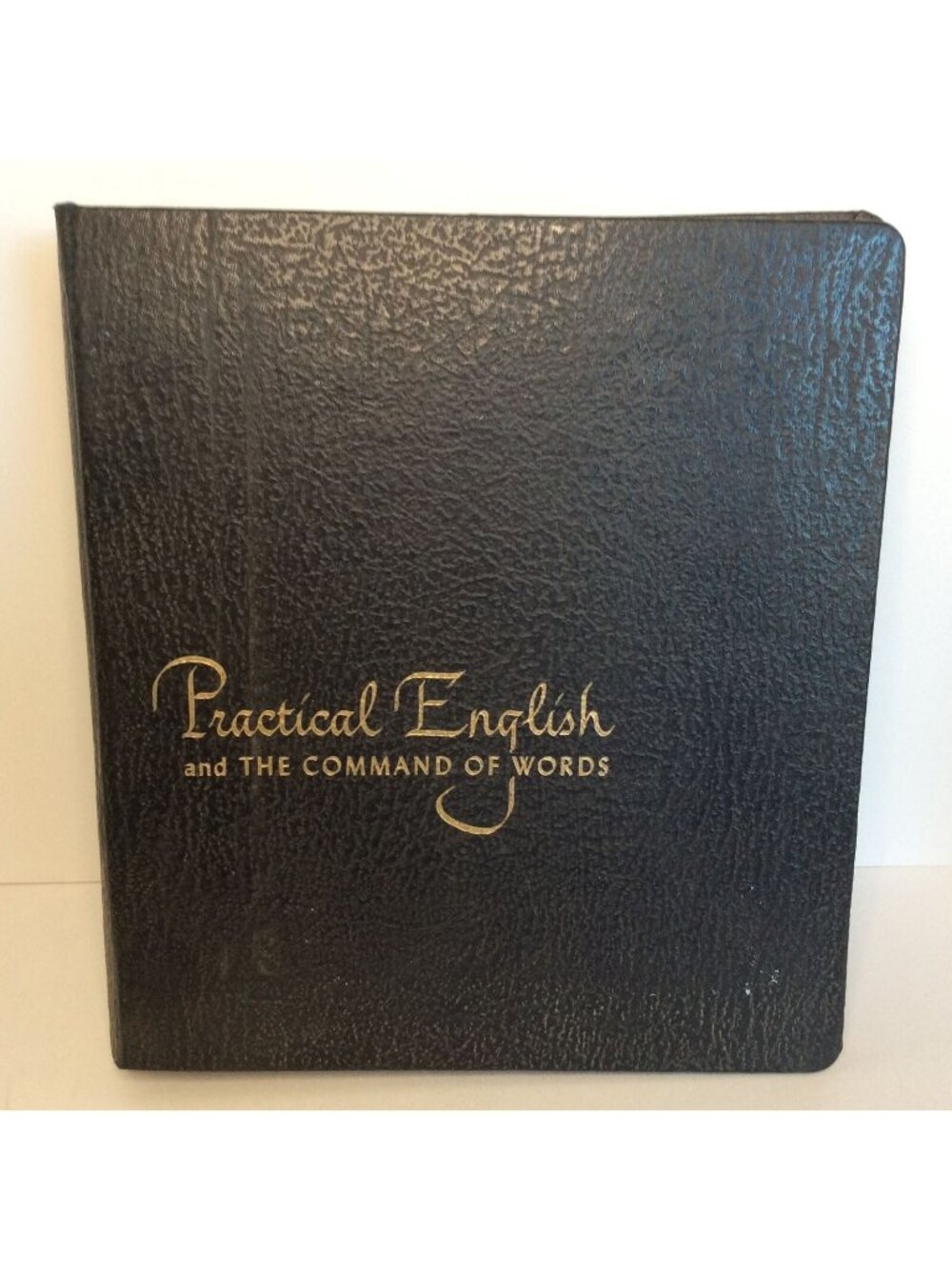 1965 Practical English And Command of Words Adult Education Text Book